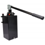POMPA HYDRAULICZNA RĘCZNA JEDNOSTRONNA 25cm3 PRB + ZBIORNIK 10L